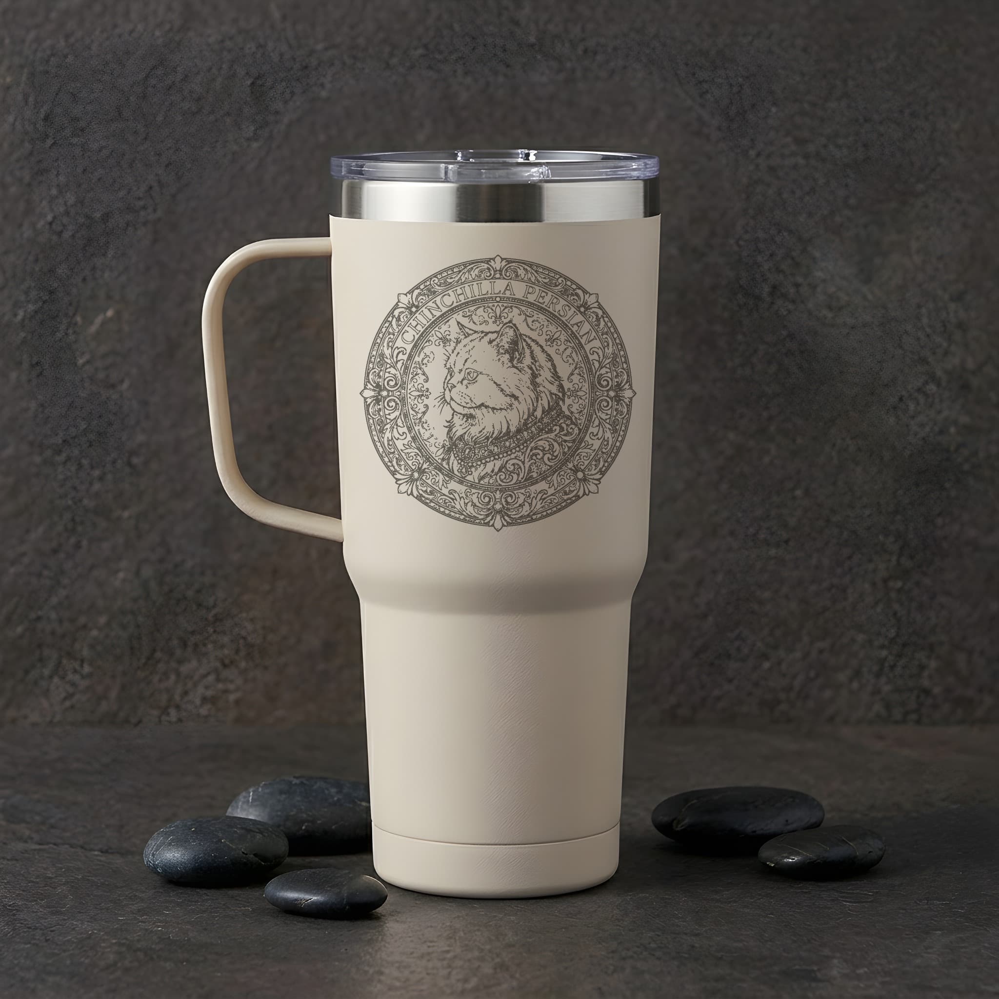 Chinchilla Persian Renaissance Portrait Tumbler