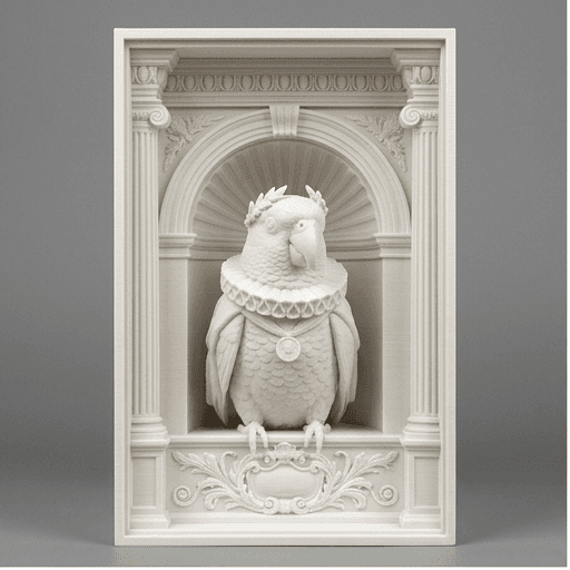 メイヤーズパロットのルネサンス肖像画ブックヌーク