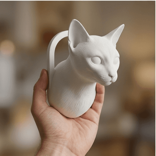 シャム猫のルネサンス肖像画壁掛けレリーフ 4