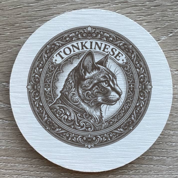 Tonkinese Renaissance Portrait Coaster Set 2