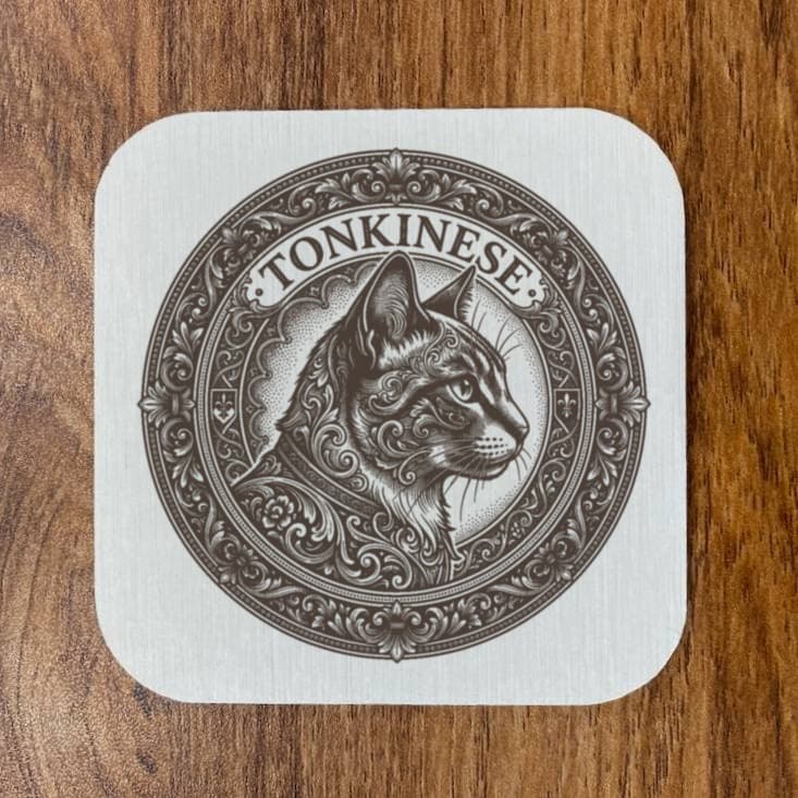 Tonkinese Renaissance Portrait Coaster Set 4