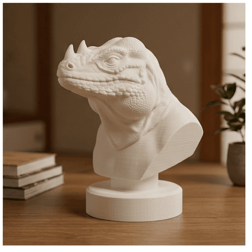 サイイグアナのルネサンス肖像画胸像