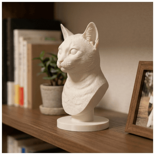 Bengal Renaissance Portrait Bust Sculpture