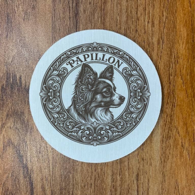 papillon Renaissance Portrait Coaster Set 3