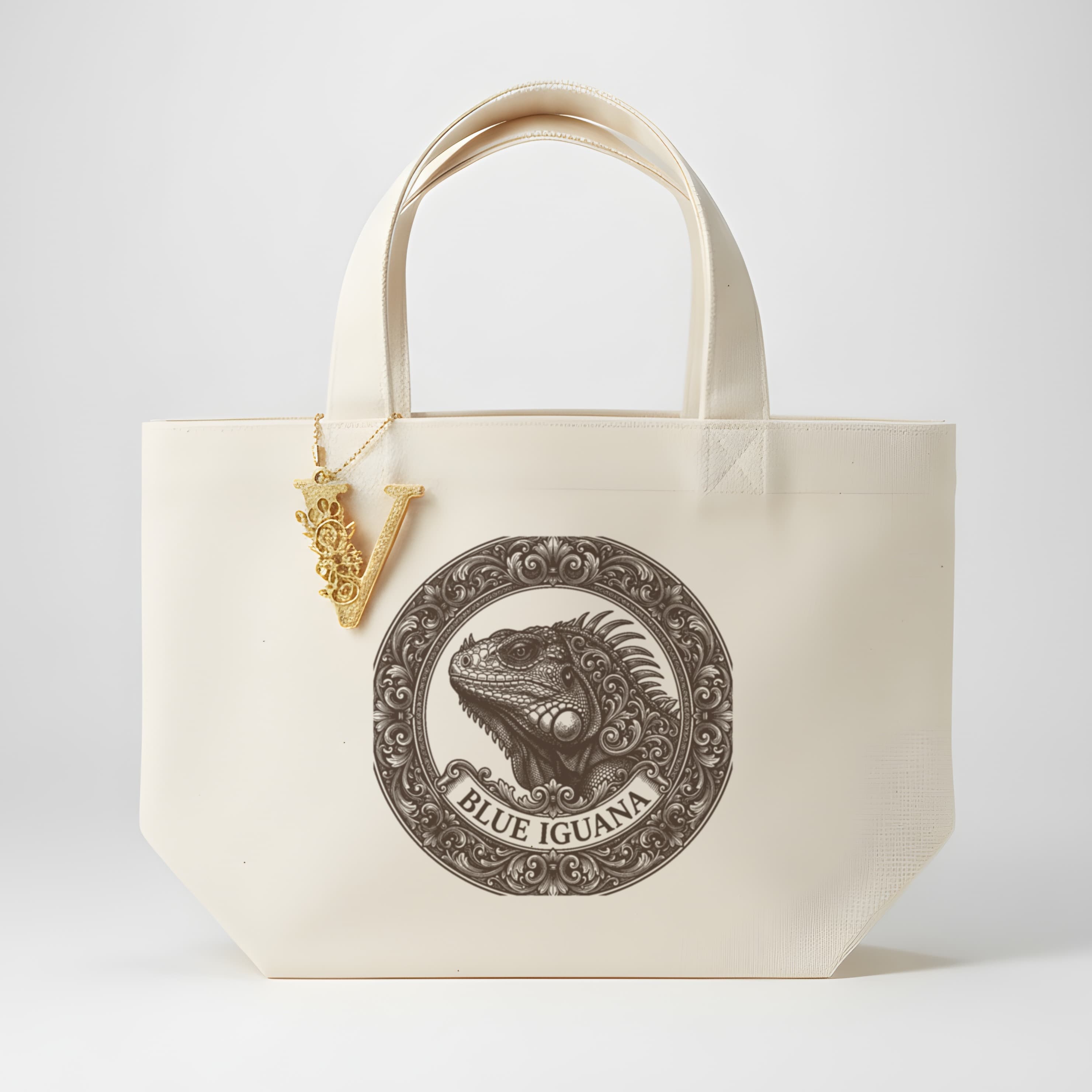 Blue Iguana Renaissance Portrait Mini Tote Bag