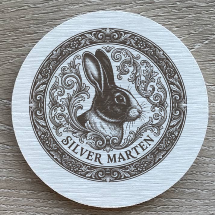 シルバーマーチンのルネサンス肖像画コースターセット 2