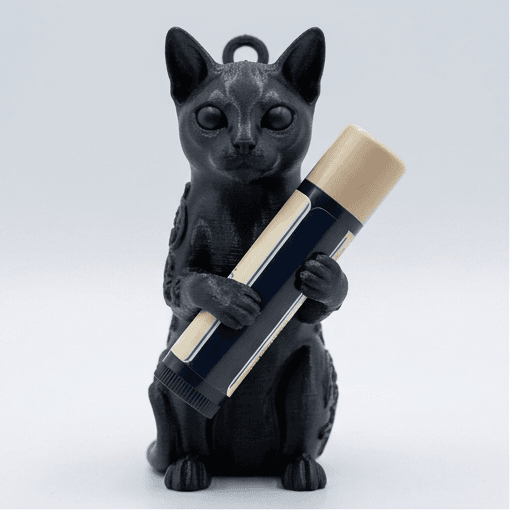 Singapura Renaissance Portrait Lip Balm Case (Silky Black)