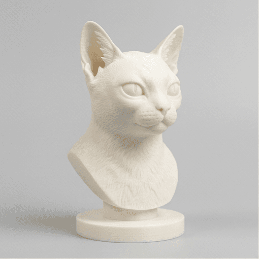Singapura Renaissance Portrait Bust Sculpture 3