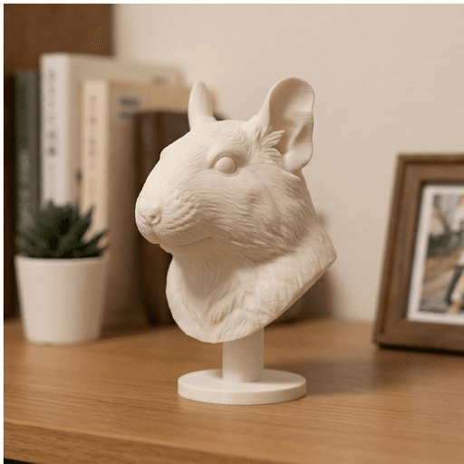 デグーのルネサンス肖像画胸像