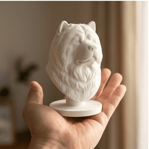 チャウチャウのルネサンス肖像画胸像 2