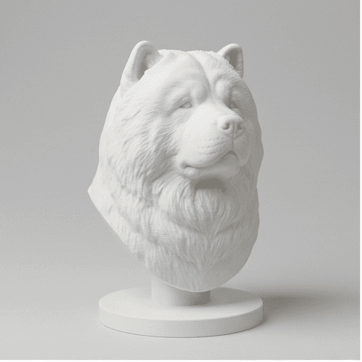 チャウチャウのルネサンス肖像画胸像 3