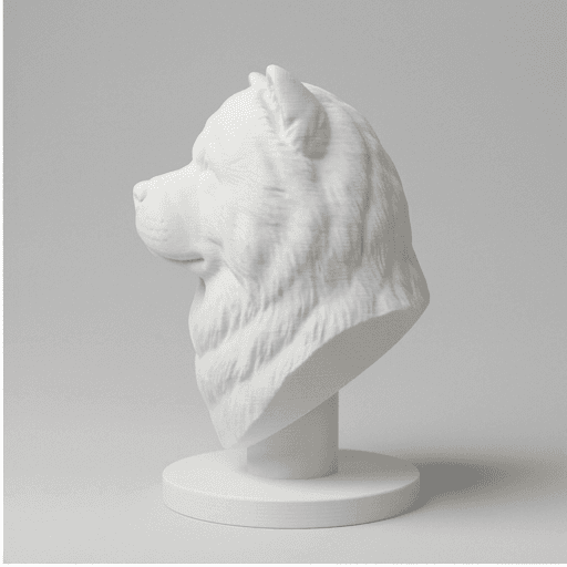 チャウチャウのルネサンス肖像画胸像 4