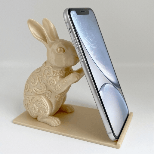 ミニレッキスのルネサンス肖像画スマホスタンド(シルクゴールド)