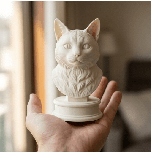 猫のルネサンス肖像画胸像 2
