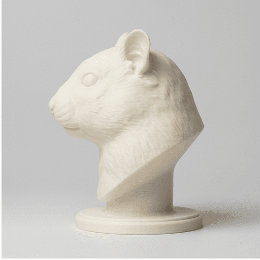 キンクマハムスターのルネサンス肖像画胸像 4