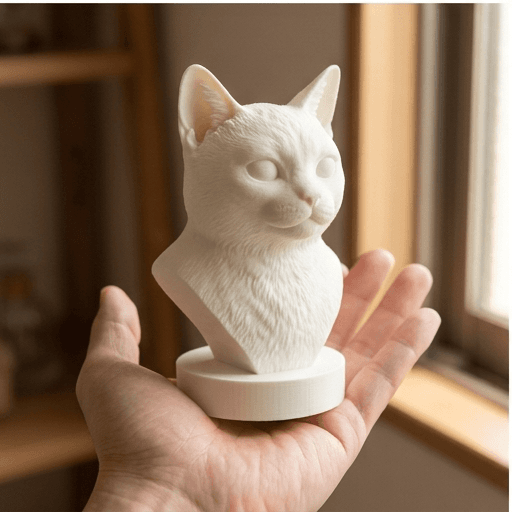 マンチカンのルネサンス肖像画胸像 2