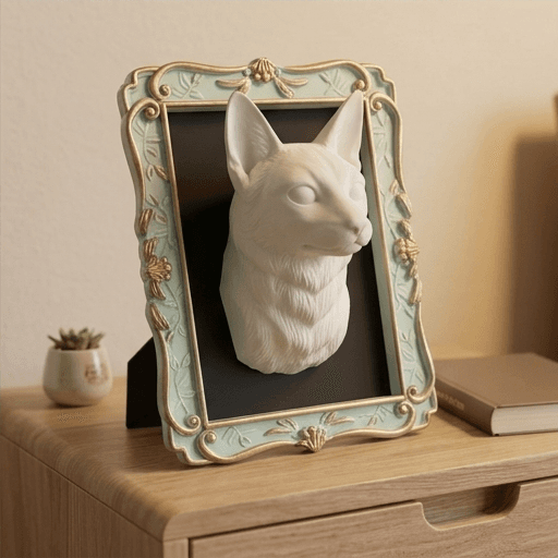 トンキニーズのルネサンス肖像画壁掛けレリーフ