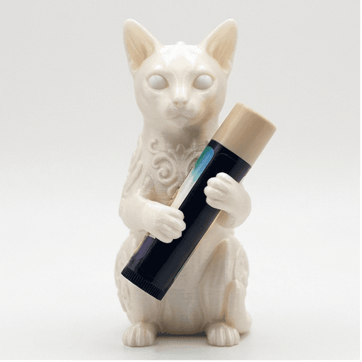 オシキャットのルネサンス肖像画リップケース(シルクホワイト)