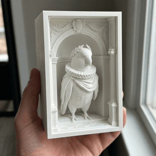 オキナインコのルネサンス肖像画ブックヌーク 3