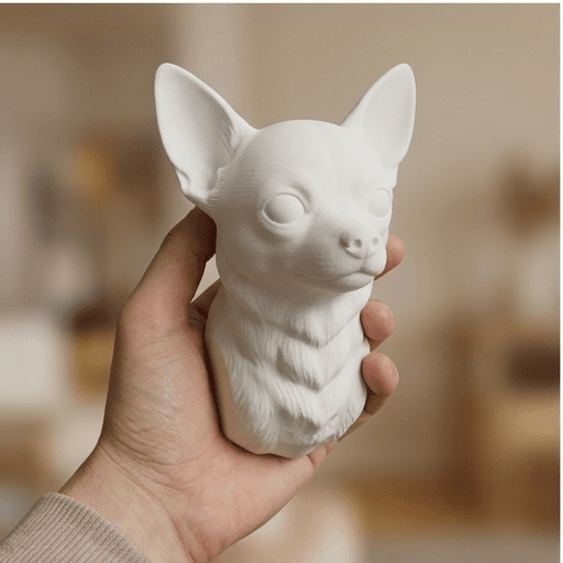 チワワのルネサンス肖像画壁掛けレリーフ 4
