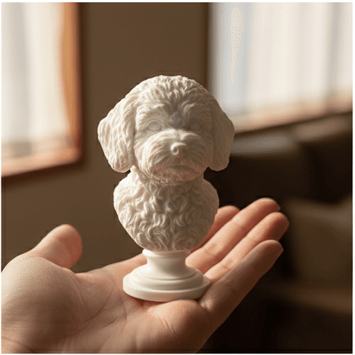 ビションフリーゼのルネサンス肖像画胸像 2