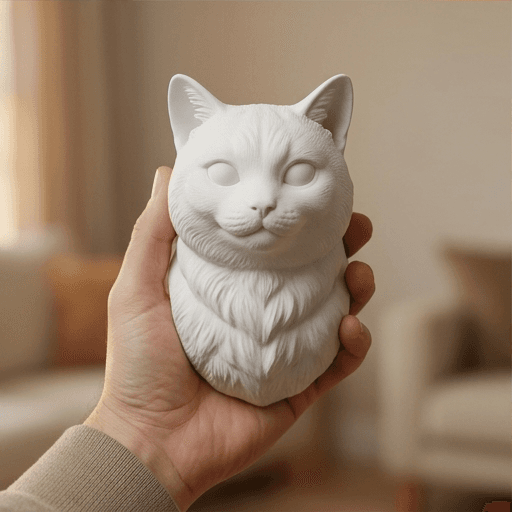 British Shorthair Renaissance Portrait Wall Relief 4