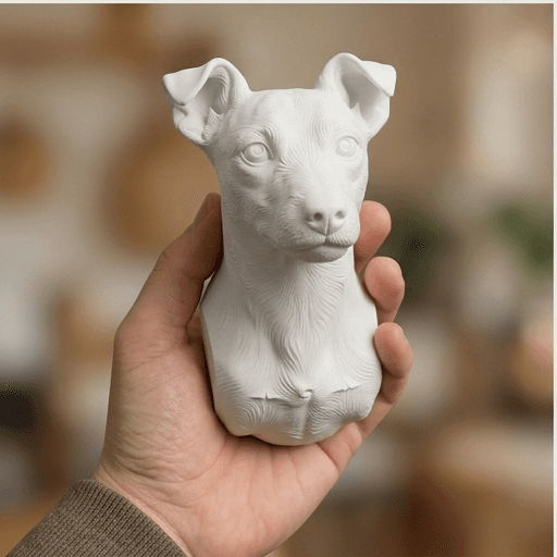Italian greyhound Renaissance Portrait Wall Relief 4