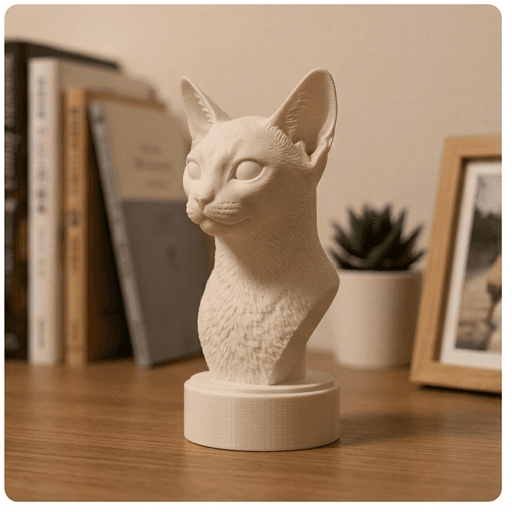 Abyssinian Renaissance Portrait Bust Sculpture