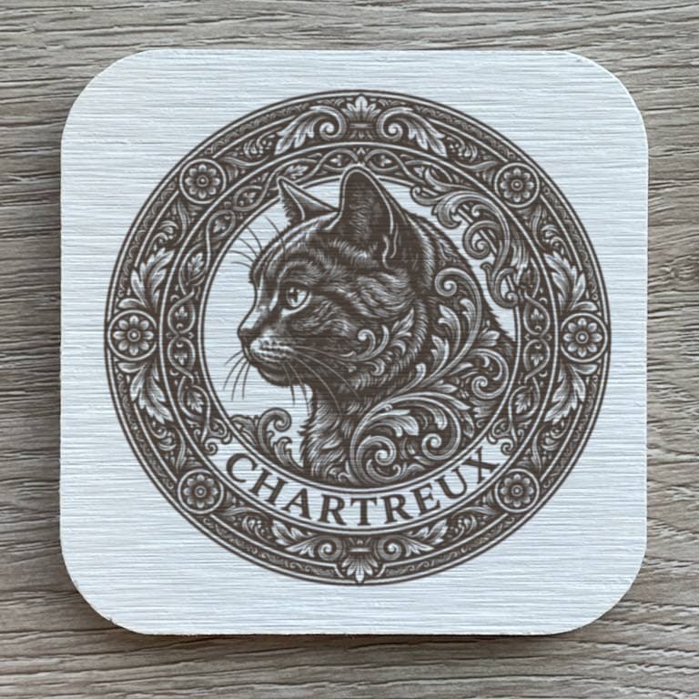 Chartreux Renaissance Portrait Coaster Set