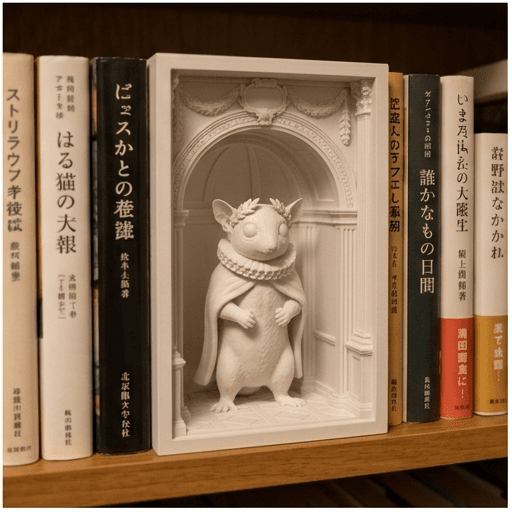 フクロモモンガのルネサンス肖像画ブックヌーク 4