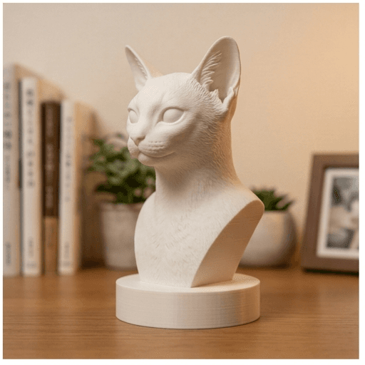アビシニアンのルネサンス肖像画胸像