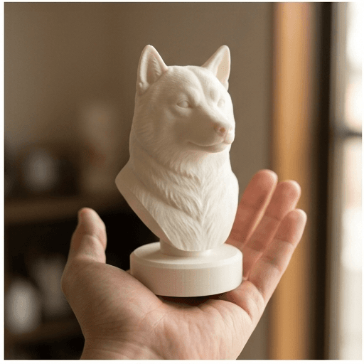 柴犬のルネサンス肖像画胸像 2