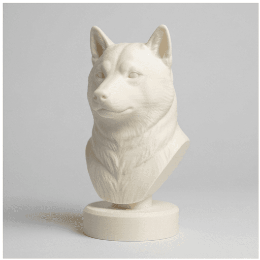 柴犬のルネサンス肖像画胸像 3