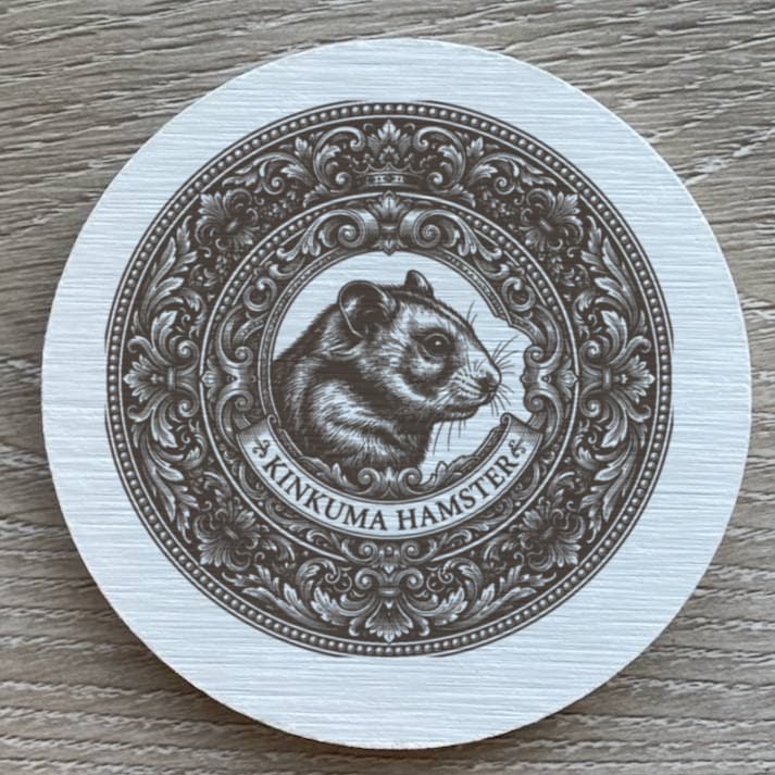 キンクマハムスターのルネサンス肖像画コースターセット 2