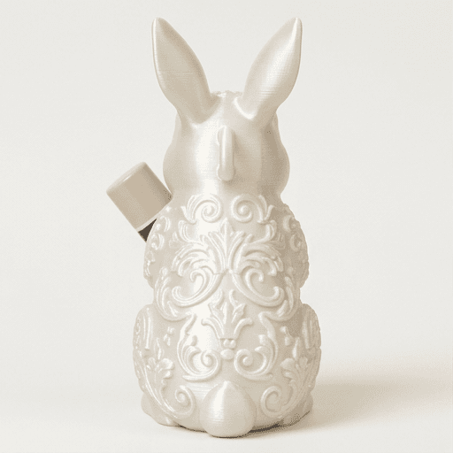 Mini Rex Renaissance Portrait Lip Balm Case (Pearl White) 3