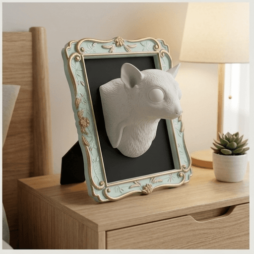 Sugar glider Renaissance Portrait Wall Relief