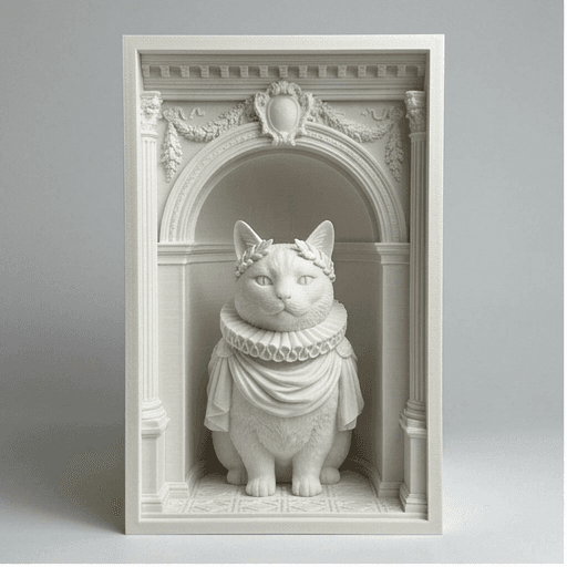 Munchkin Renaissance Portrait Booknook Diorama