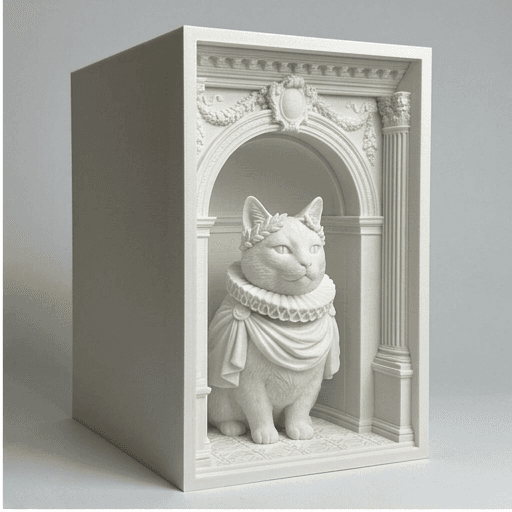 Munchkin Renaissance Portrait Booknook Diorama 2