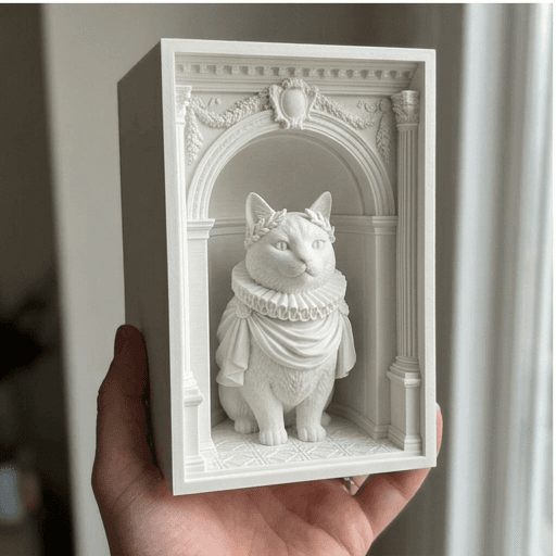 Munchkin Renaissance Portrait Booknook Diorama 3