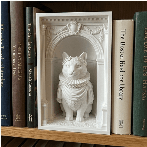 Munchkin Renaissance Portrait Booknook Diorama 4