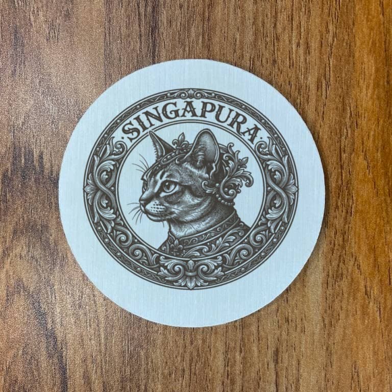 シンガプーラのルネサンス肖像画コースターセット 3