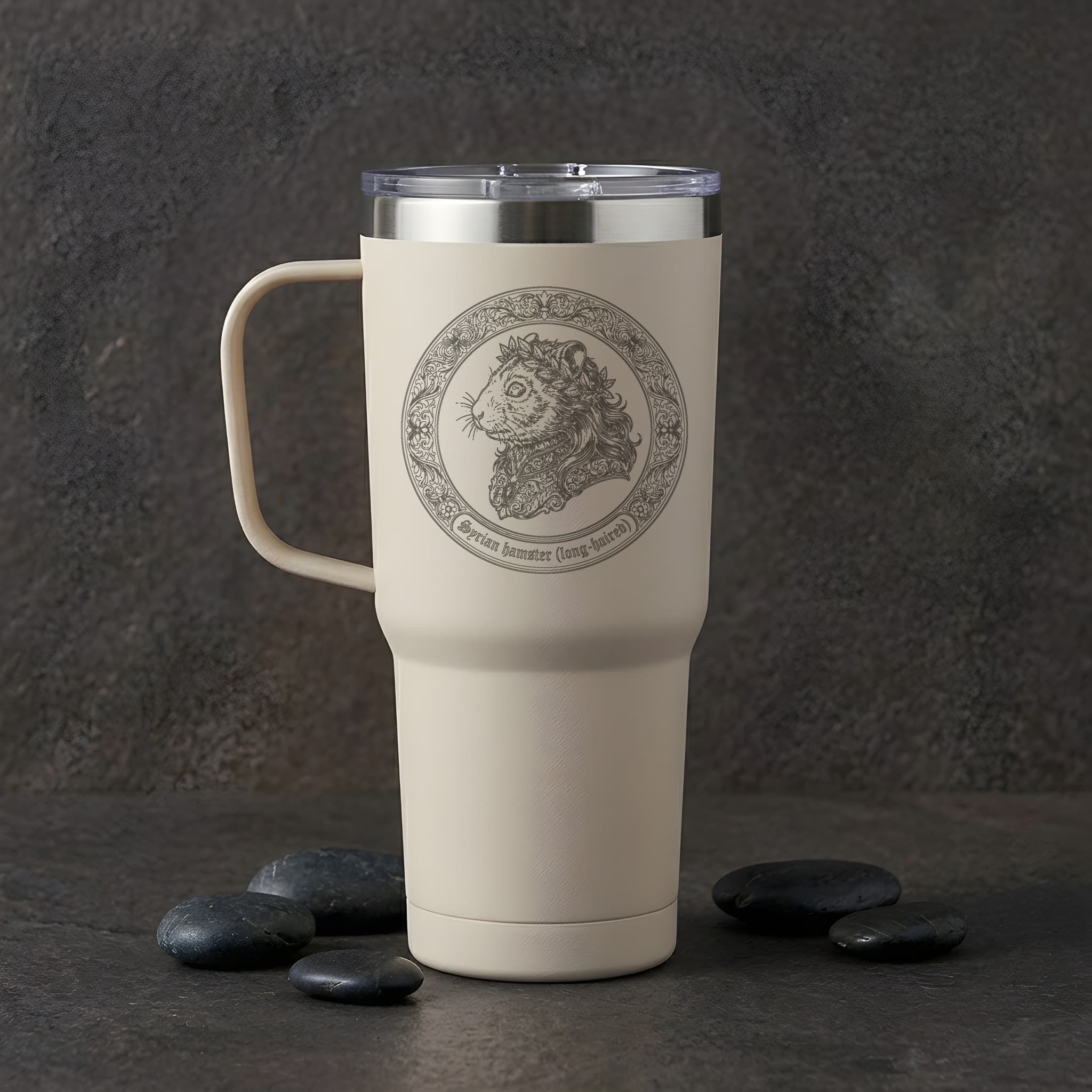 Syrian hamster (long-haired) Renaissance Portrait Tumbler