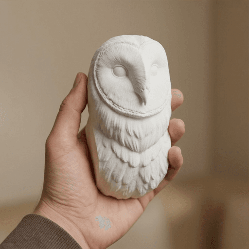 メンフクロウのルネサンス肖像画壁掛けレリーフ 4