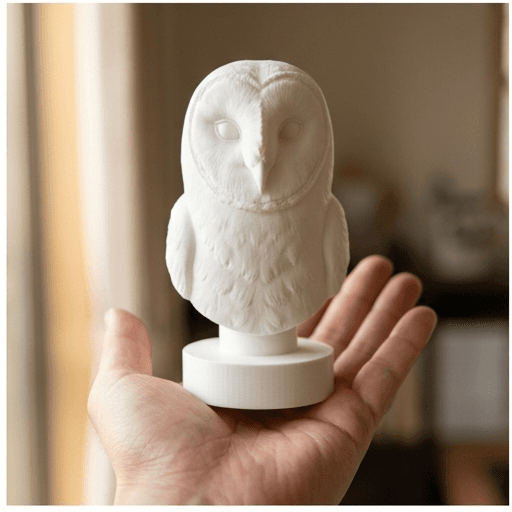 メンフクロウのルネサンス肖像画胸像 2