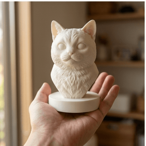 マンチカンのルネサンス肖像画胸像 2