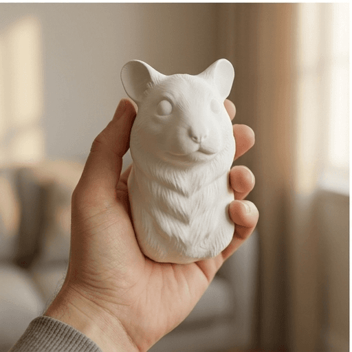 チャイニーズハムスターのルネサンス肖像画壁掛けレリーフ 4