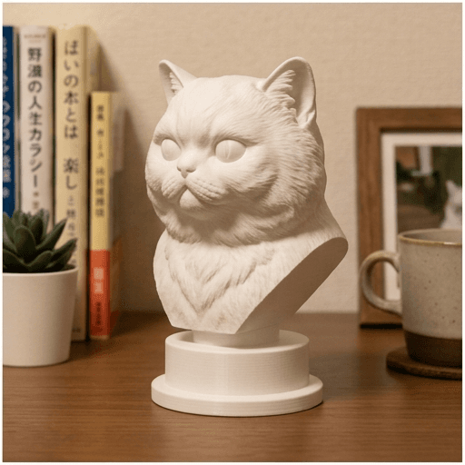 チンチラペルシャのルネサンス肖像画胸像