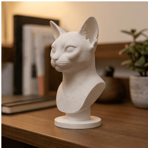 アビシニアンのルネサンス肖像画胸像