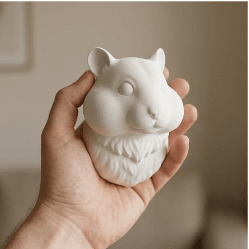 Fancy hamster Renaissance Portrait Wall Relief 4