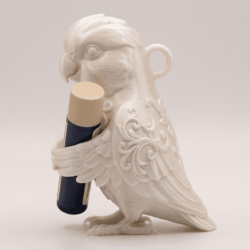Galah Renaissance Portrait Lip Balm Case (Pearl White) 2